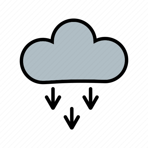 Presipitation, cloudy, cloud icon - Download on Iconfinder