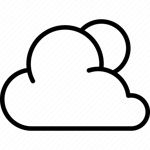 Cloud, night, clouds, cloudy, forecast, moon, weather icon - Download on Iconfinder