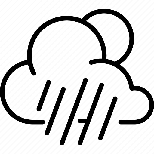 Night, rain, cloud, clouds, cloudy, forecast, weather icon - Download on Iconfinder