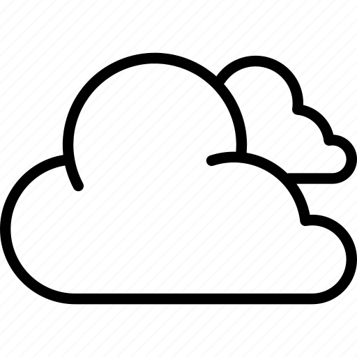 Cloudy, cloud, clouds, forecast, rain, weather icon - Download on Iconfinder