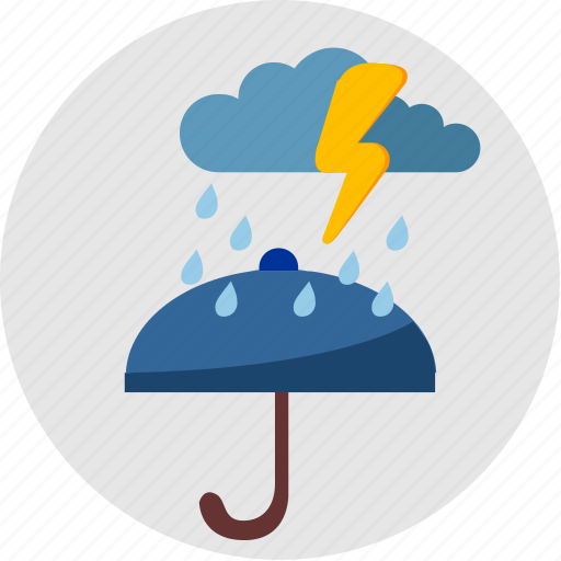 Cloud, rain, round, umbrella, weather icon - Download on Iconfinder
