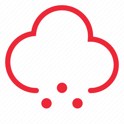 Cloud, forecast, outline, snow, snowy, weather, winter icon - Download on Iconfinder