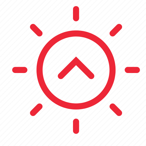 Forecast, outline, sunny, sunrise, up, weather icon - Download on Iconfinder