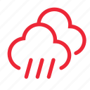 cloud, clouds, forecast, outline, two, weather, wind