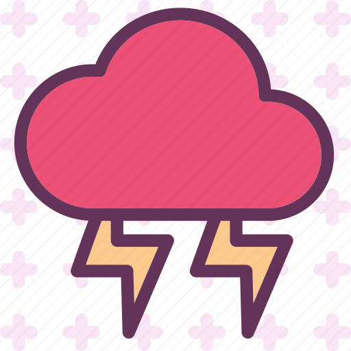 Cloud, storm, thunderstorm, weather icon - Download on Iconfinder