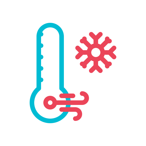 Cold, frozen, snow, temperature, thermometer, weather, winter icon - Free download