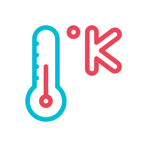 Calibrated, forecast, instrument, kelvin, scale, temperature, weather icon - Free download