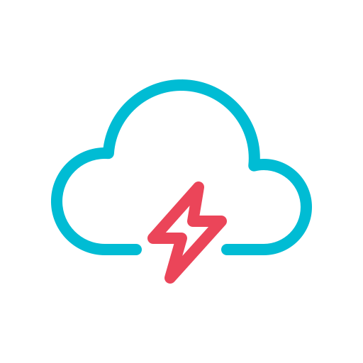 Bolt, electric, light, lightning, storm, thunder, thunderstorm icon - Free download