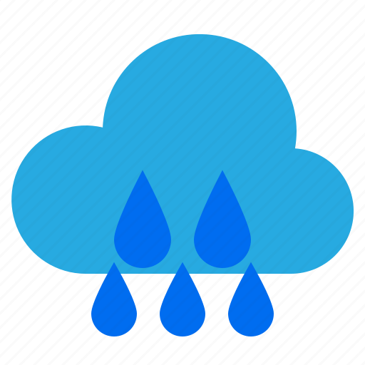 Cloud, rainy, temperature, weather icon - Download on Iconfinder