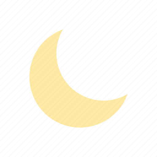 Crescent, crescentmoon, moon, night, weather icon - Download on Iconfinder