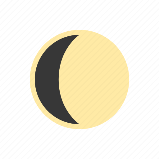 First quarter moon, lunar, quarter, weather icon - Download on Iconfinder