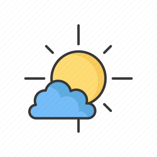 Weather, sun, cloud, forecast, sunny icon - Download on Iconfinder