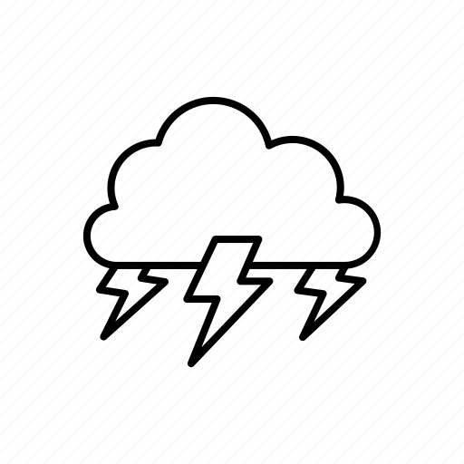 Thunder, storm, sky, sun, rainy icon - Download on Iconfinder