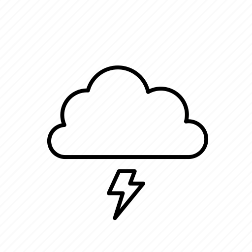Weather, cloud, thunder, sun, forecast, rain icon - Download on Iconfinder