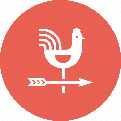 Arrow, direction, forecast, pointer, rooster, vane, wind icon - Download on Iconfinder