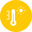 daytime, hot, reading, sun, sunlight, temperature, thermometer 