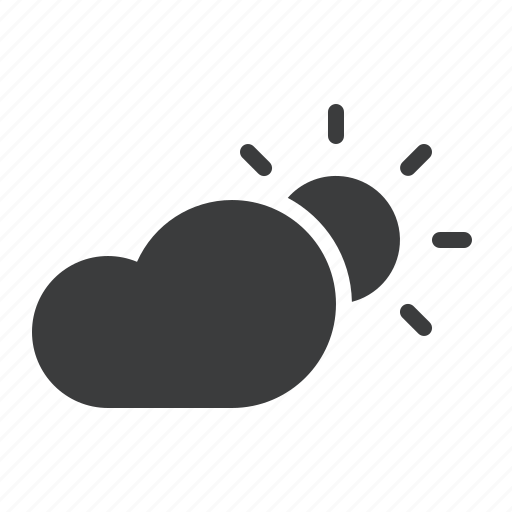Cloud, cloudy, day, daytime, forecast, sun, weather icon - Download on Iconfinder