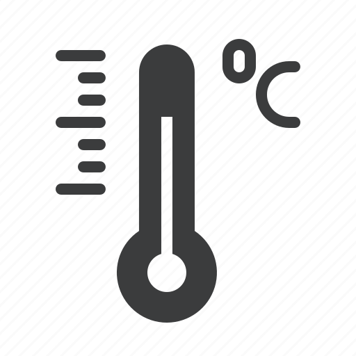 Celsius, centigrade, degree, forecast, reading, temperature, thermometer icon - Download on Iconfinder