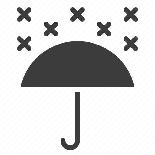 Forecast, snow, snowfall, umbrella, weather, winter icon - Download on Iconfinder