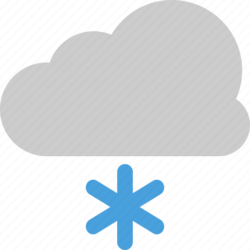 Christmas, cloud, grey, snow, weather icon - Download on Iconfinder