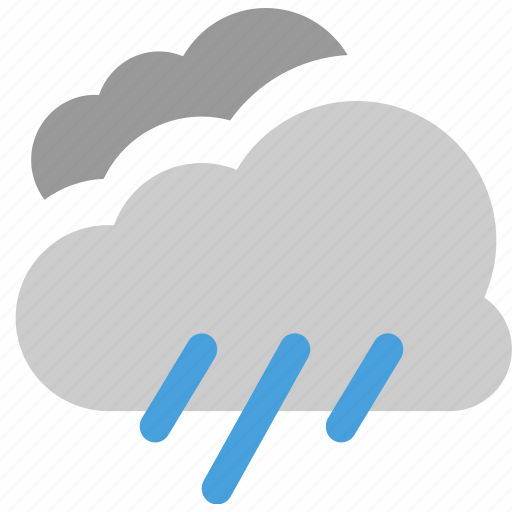 Clouds, grey, rain, shower, weather icon - Download on Iconfinder