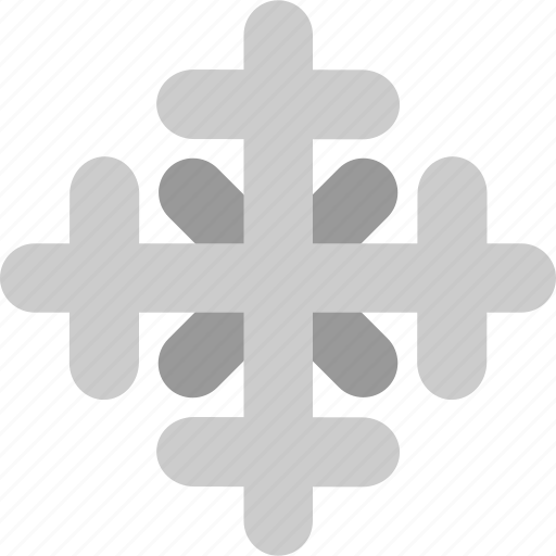 Christmas, grey, snow, snowflake, winter, xmas icon - Download on Iconfinder
