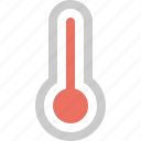 hot, temperature, thermometer