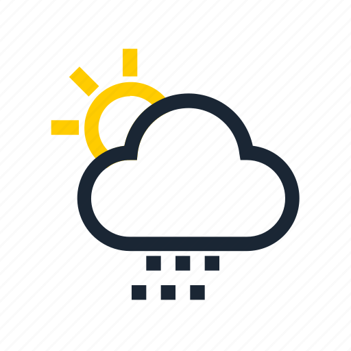 Cloud, rain, sunny, weather icon - Download on Iconfinder