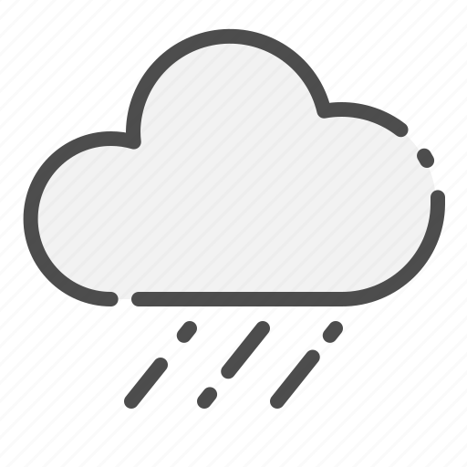 Rainy, rain, weather, forecast, cloud icon - Download on Iconfinder