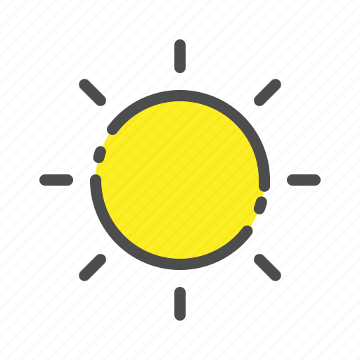 Sun, weather, sunny, forecast, day icon - Download on Iconfinder