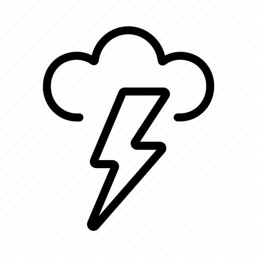.svg, cloud, weather, lightning, thunder, storage, data icon - Download on Iconfinder