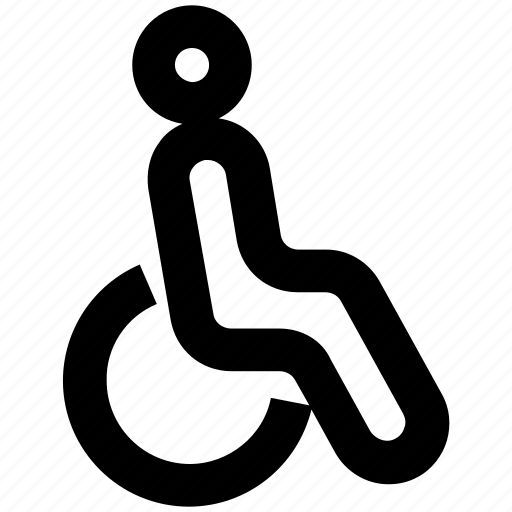 Disable, human, medical, person, twist, wheelchair icon - Download on Iconfinder