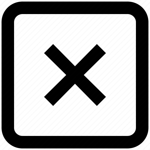 Box, cancel, close, cross, delete, remove icon - Download on Iconfinder