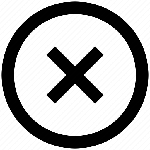 Cancel, close, cross, delete, minus, remove, x icon - Download on Iconfinder