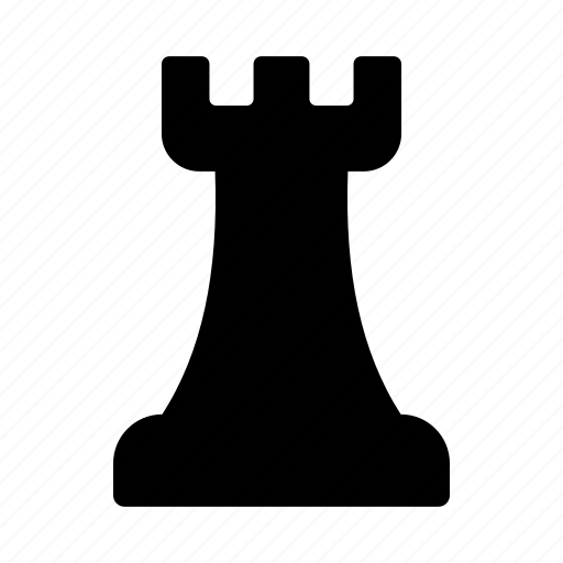 Chess, chess piece, chess rook, indoor game, sports icon - Download on Iconfinder