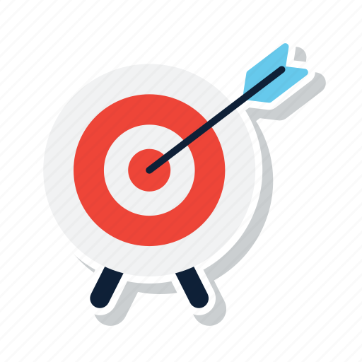 Target, arrow, dart, dartboard, focus, goal icon - Download on Iconfinder