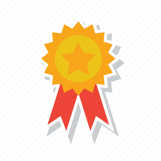 Badge, achievement, award, medal, military, ribbon, winner icon - Download on Iconfinder