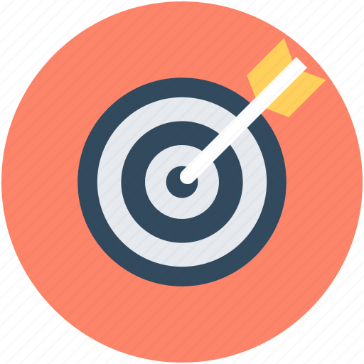 Archer, archery, circular target, goal, target icon - Download on Iconfinder