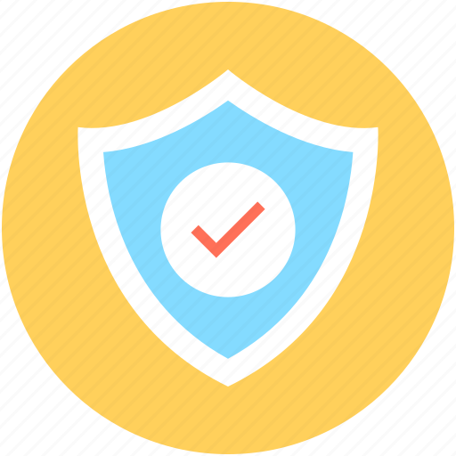 Insurance, protection, safety sign, security element, shield icon - Download on Iconfinder