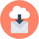 email, envelope, inbox, incoming email, message