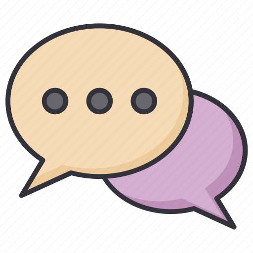 Messaging, communication, chat, dialogue, conversation, bubble icon - Download on Iconfinder