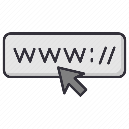 Address, domain, link, www, webpage, url icon - Download on Iconfinder