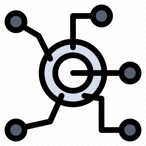 Circle, connect, data, network, worldwide icon - Download on Iconfinder