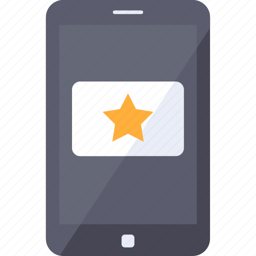 Analytics, bookmark, channel, favorite, mobile, star, video icon - Download on Iconfinder