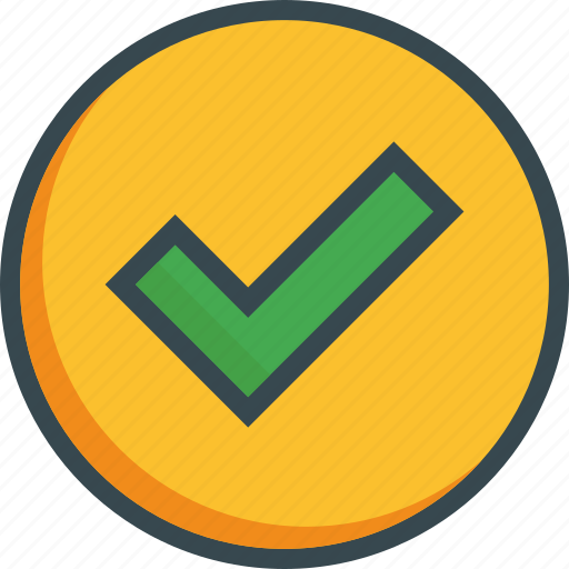 Accept, check, done, ok, tick, valid, yes icon - Download on Iconfinder