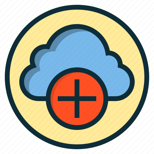 Add, botton, cloud, database, idea, plus, storage icon - Download on Iconfinder
