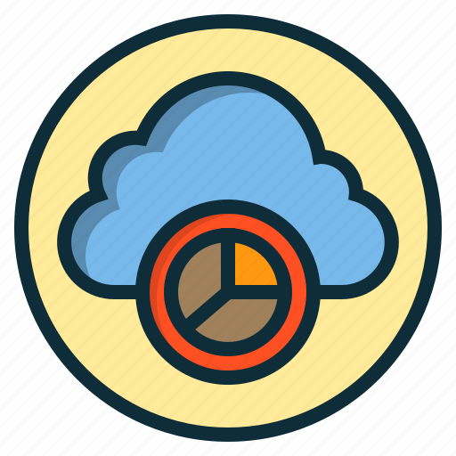 Botton, cloud, data, diagram, graph, report, statistics icon - Download on Iconfinder