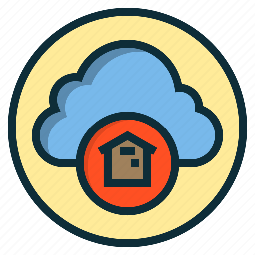 Botton, cloud, data, home, online, web icon - Download on Iconfinder