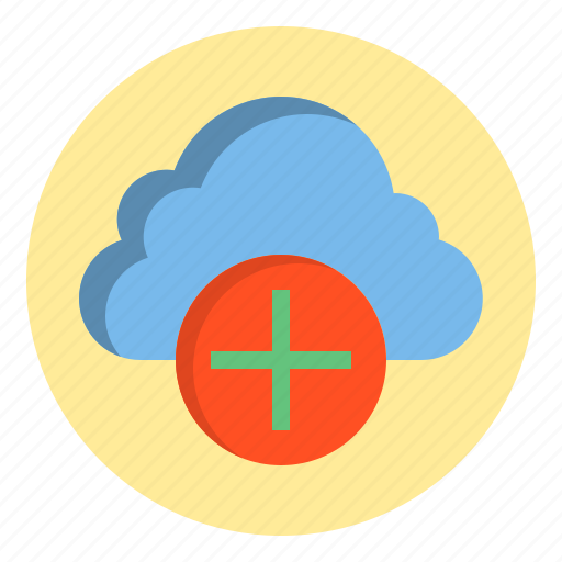 Add, botton, cloud, idea icon - Download on Iconfinder