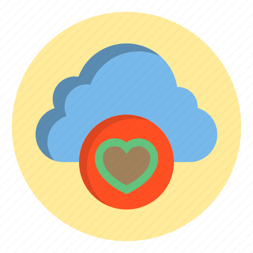 Botton, cloud, heart, love icon - Download on Iconfinder